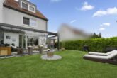 Neuwertiges Reihenendhaus mit viel Licht und großem Garten! - Garten mit Wintergarten